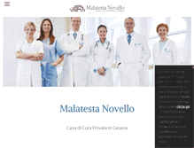 Tablet Screenshot of malatestanovello.com